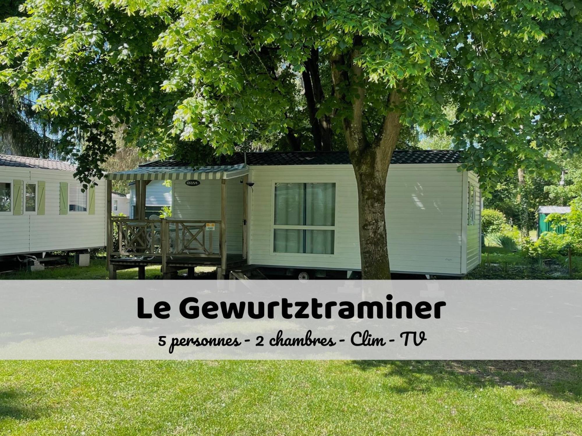 Le Gewurz - Bungalow Climatise Avec Tv Pour 5 Boofzheim Eksteriør billede